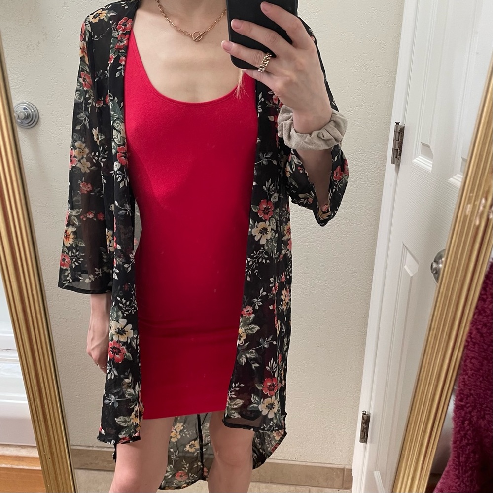 WINDSOR FLORAL KIMONO - Picture 4 of 4